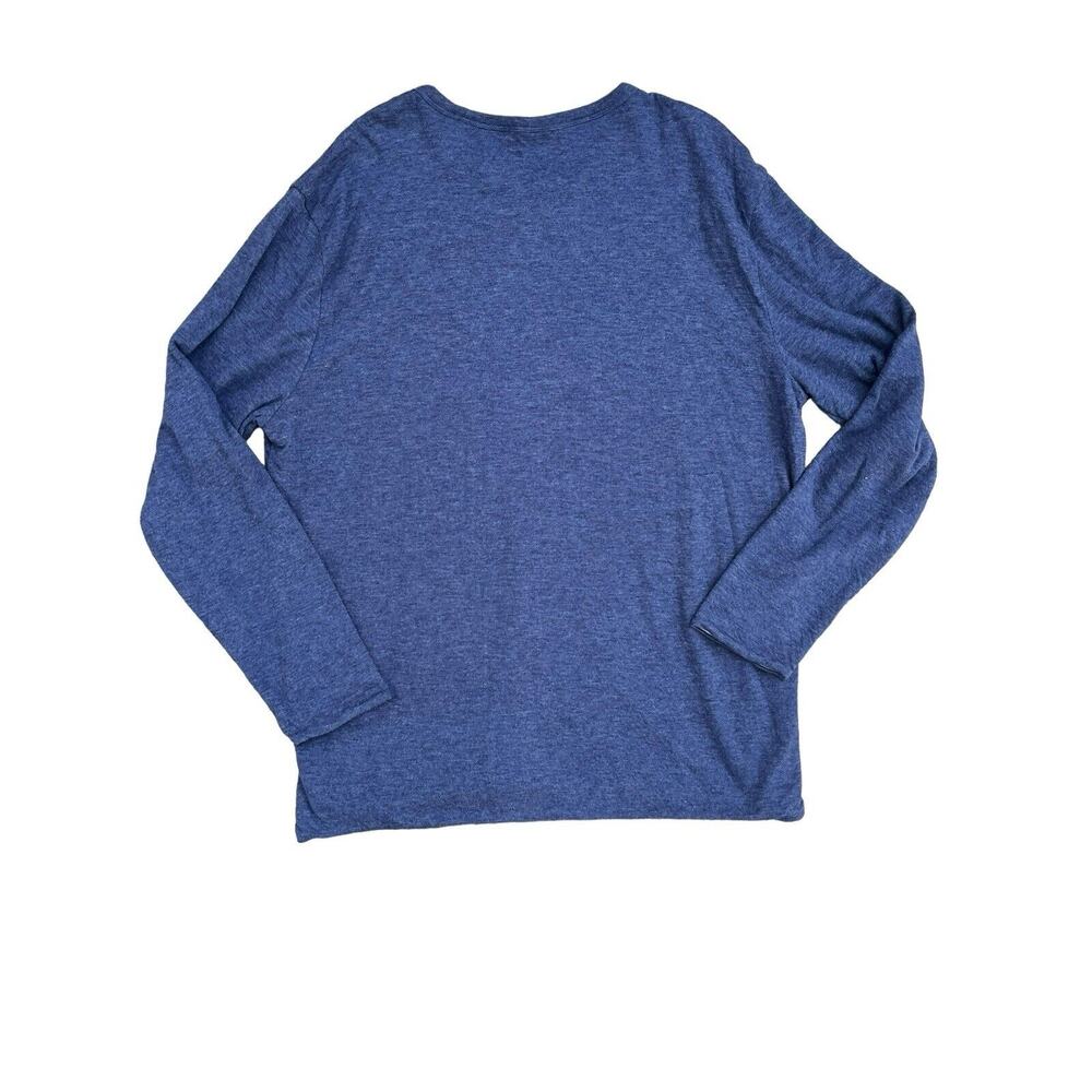 Faherty Cloud Reversible Long Sleeve Crewneck Shi… - image 1